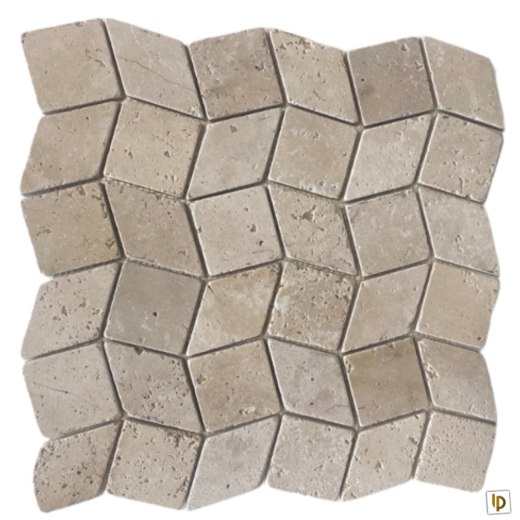 Mosaïque 4.8 x 4.8 - 1er choix LIGHT - PAMUKKALE