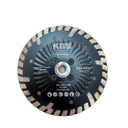 Disque diamant K835 Grès ceram Ø125 RED M14