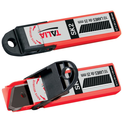 Lames de cutter 25mm - lot de 10