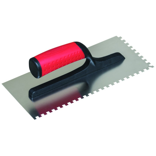 Platoir à collée inox 28 x 12 monture PA dents 8 x 8mm