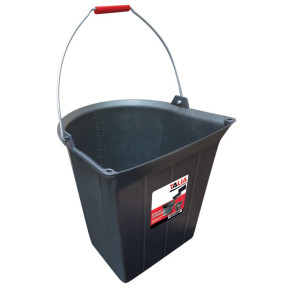 Seau intelligent 13L coté plat poignée + ergots anse 5.3mm