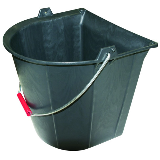 Seau intelligent 13L coté plat poignée + ergots anse 5.3mm