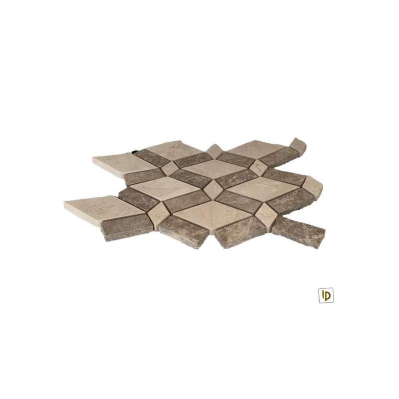 Mosaïque CREMA NUEVA - Medium emperador