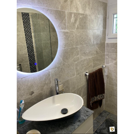Marbre GRIS 20.3 x 40.6 x 12 mm - Adouci Standard