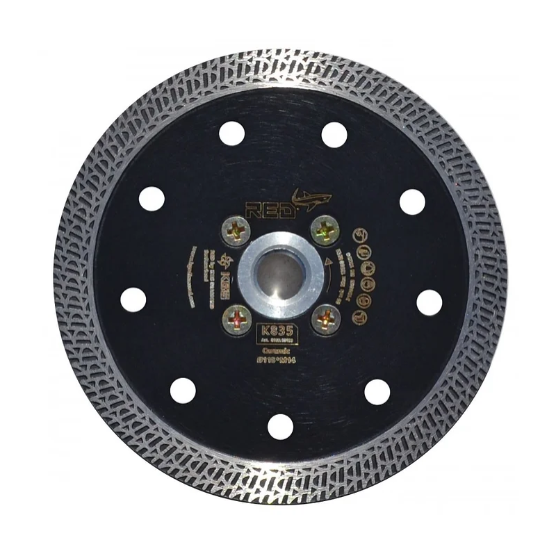 Disque diamant K835 Grès ceram Ø115  RED M14 -