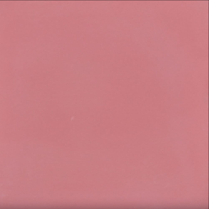 Carreau de ciment uni - Rose - 20cm x 20cm x 17mm +/- 1mm