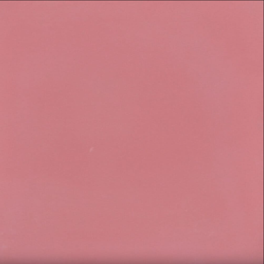 Carreau de ciment uni - Rose - 20cm x 20cm x 17mm +/- 1mm