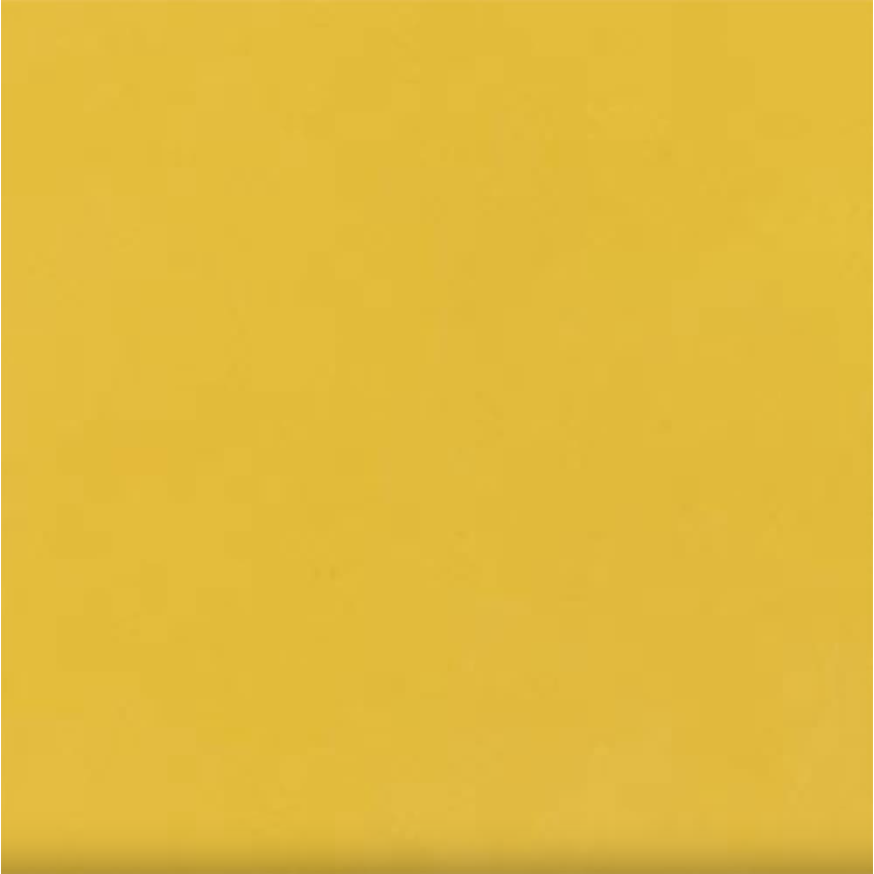 Carreau de ciment uni - Jaune - 20cm x 20cm x 17mm +/-1mm