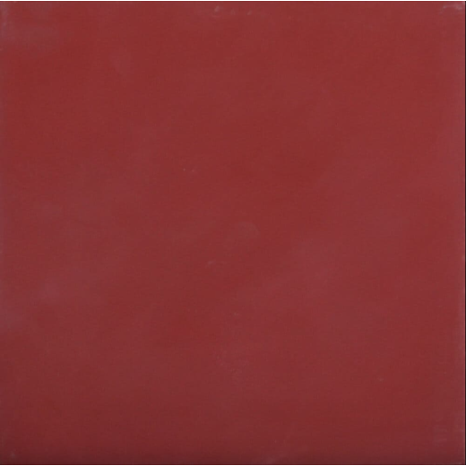 Carreau de ciment uni - Bordeaux Brique - 20cm x 20cm x 17mm +/-1mm